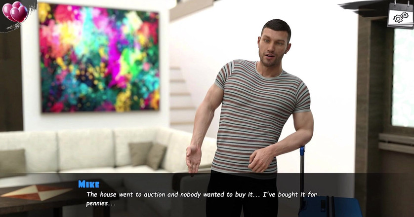 3D Cartoon Porn: 불타는 경계 1 마이크와 Lara의 공유된 삶 소개