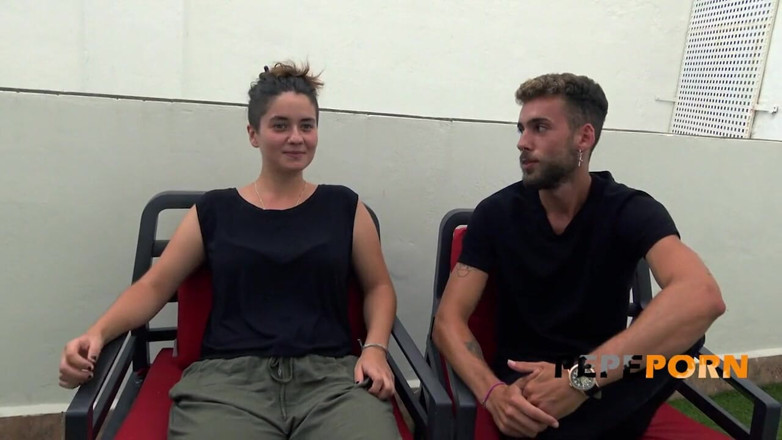 PepePorn: She's very nervous at her first porn casting, but she...