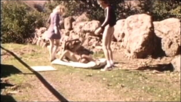 Xtime Network: Asian pussy fucking in the garden