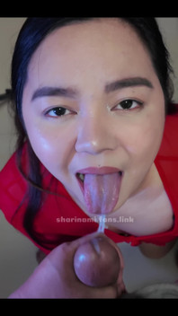 POV Cumshot Cum in Mouth Action!