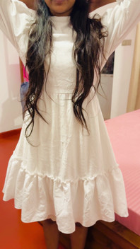 Mijn Schattige Figuur Met Frock