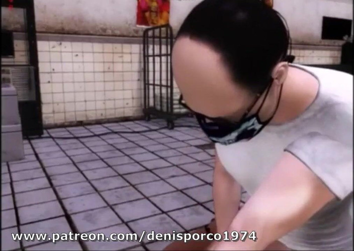 Denis animation: BBW黒檀ふしだらな女奴隷緊縛