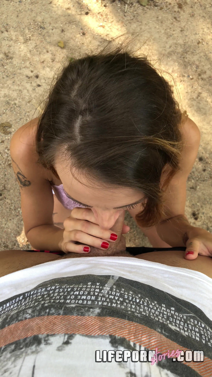 Life Porn Stories: Life Porn Stories 8 - Part 6 Walking the Pussy - Outdoor Slut Goes...