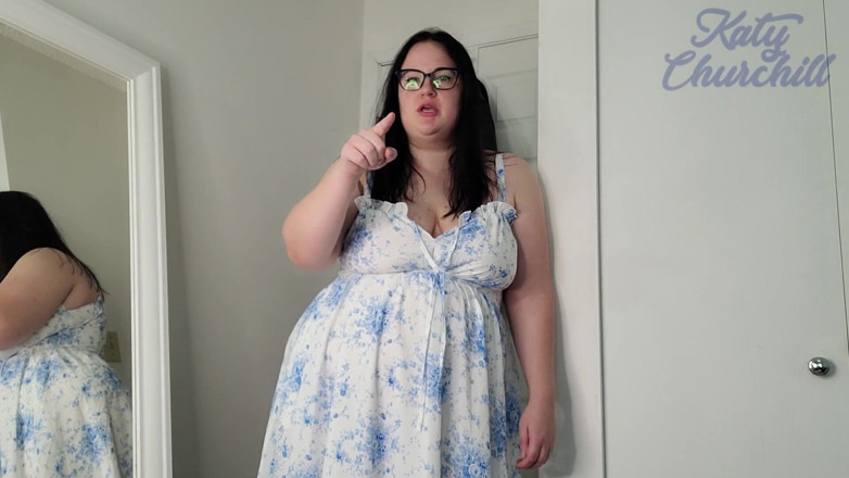 Katy Churchill: Hairy BBW Trad Wife Cucks Cheating Husband