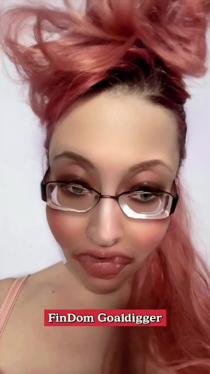 FinDom Goaldigger: 看着我的眼睛并射精！