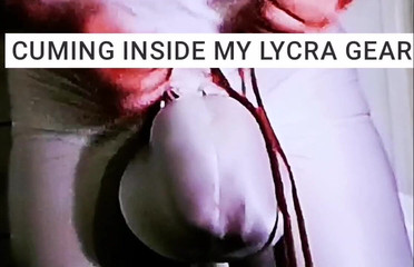 Monster_Meat_: Hardcore lycra stretta sborra dentro la mia attrezzatura