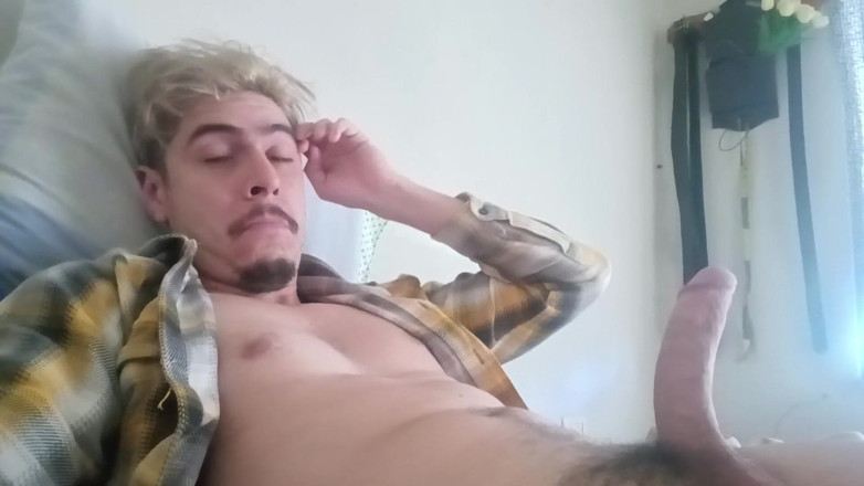 Tabasco Jake: Handsome Stud Waking up with Boner
