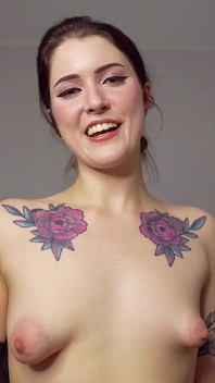 Cum on My Small Boobies