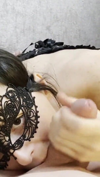 I Felt Like Dressing up, so I Gave Him a Blowjob in My New Corset Like a Victorian Prostitute!