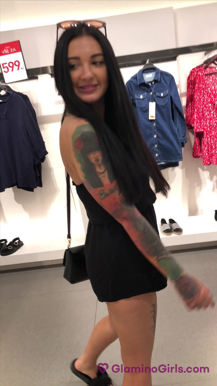 Glamino Girls: Glamino kızları - bölüm 4 adel alışveriş merkezinde çıldırıyor