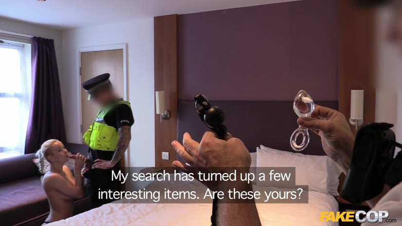 Fake Cop: Fake Cop - POV Threesome with a Couple of Lesbians