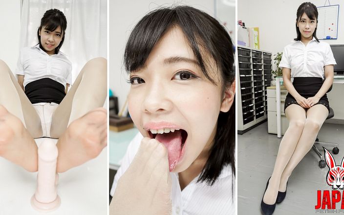 Japan Fetish Fusion: Ein erfrischender Fußlecken und Handjob von Kaede Nagano