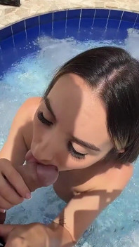 Pool Day! I Get Fucked Wildly While Sunbathing