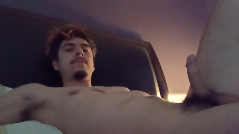 Tabasco Jake: Handsome Man Big Throbbing Cock No Hands