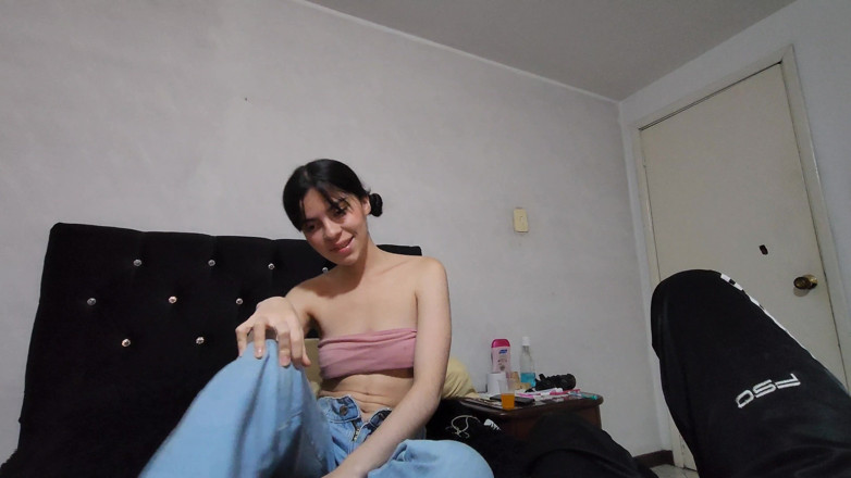 Jopy sex: Hot Stepsister Seduces Her Stepbrother to Fuck Her., Perfect Body...