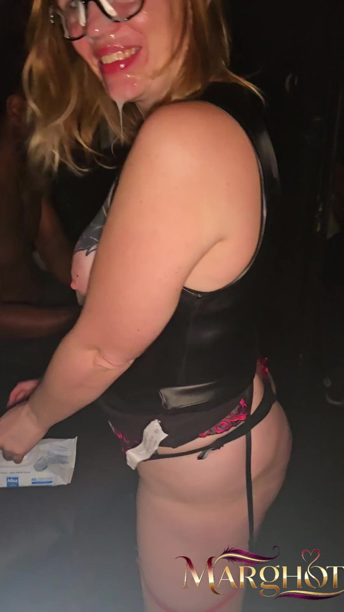 Sexymarghot: Hot Bukkake at the Lynx Sauna