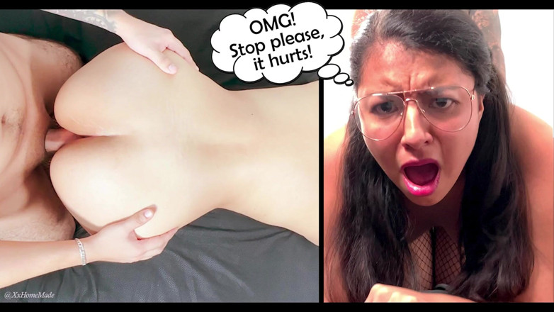 XxHomeMade: Pierwszy raz anal! - Bardzo bolesna analna niespodzianka z seksownym 18-letnim studentem...