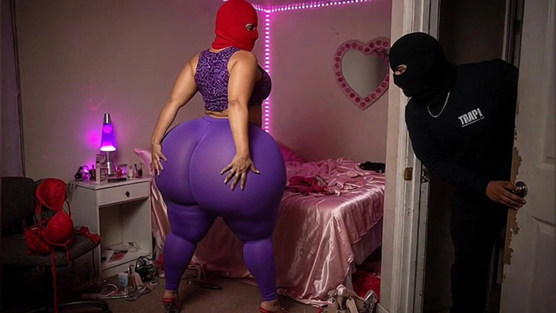 Animate golden: Thick Stepmom Dancing and Shaking Her Huge Ass in Leggings