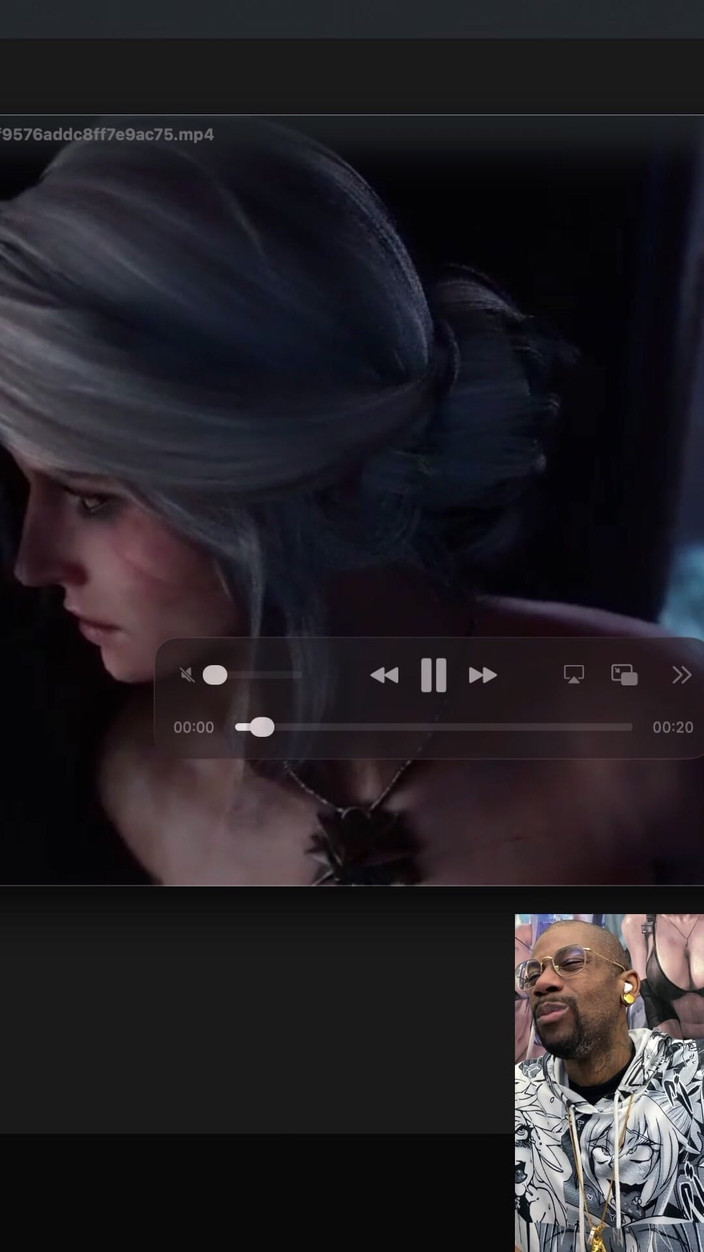 L6RD7BLU3 FUTA: Transgender Ciri tiše honí, když se na tebe usmívá