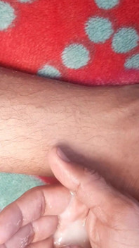 Cumshot Big Black Cock Indian Handjob