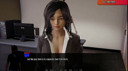 Dirty GamesXxX: Maids and maidens: a kiss from the secretary in the...