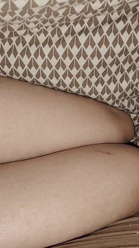 I’m Lying Next to My Stepsister and Touching My Dick.