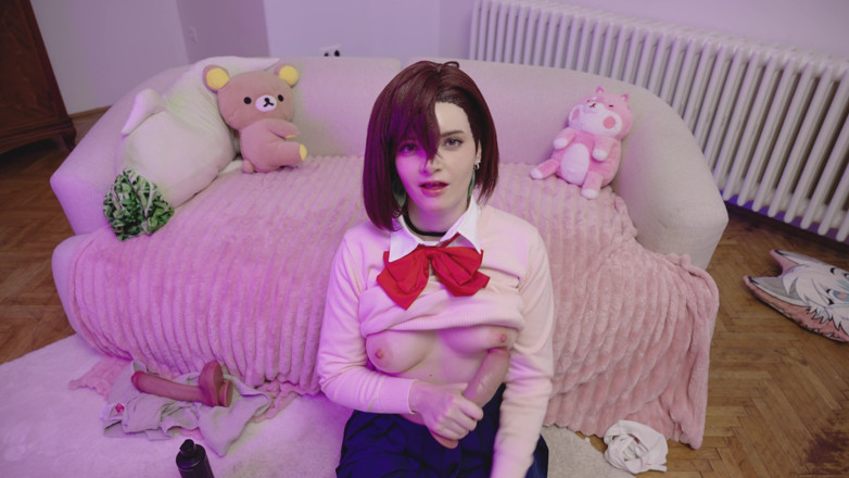 AmberKawaii: Dandadan Momo Ayase zerżnięta przez penisa ducha