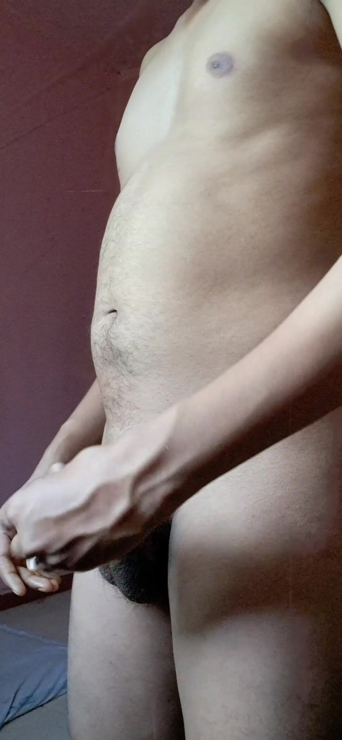 Maurya_Creation: Ragazzo indiano sexy che mostra il grosso cazzo nero