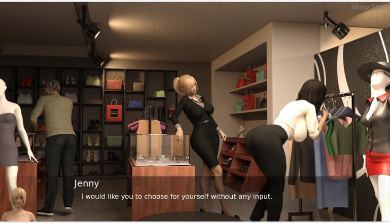 XXX Games Bunk: Project hotwife - gameplay - Marito scopa moglie a pecorina e sborra...
