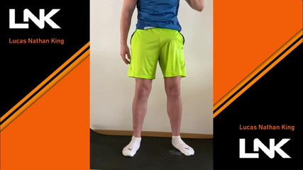 Lucas Nathan King: Lautes stöhnen, hände frei abspritzen während des trainings | Riesige abspritz-zeitlupe