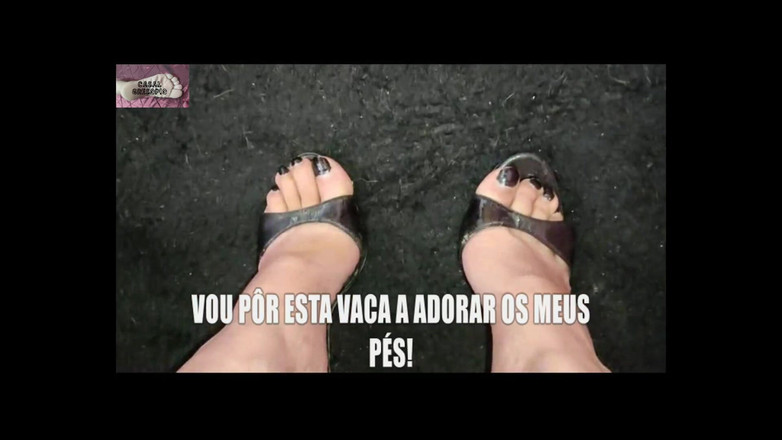 Casal Gresopio BDSM: Jose Castell preto用你的脚支配 1