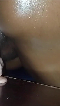 Close up Riding and Twerking on My Dildo