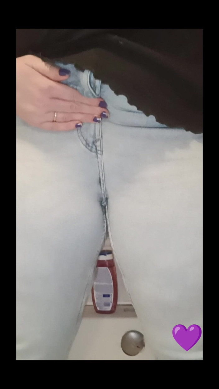 MissLovely: Sikanie do dżinsów