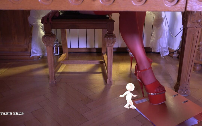 Faith Eros: Stepma Homewrecker - ciorapi, tocuri înalte