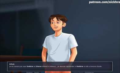 Cartoon Universal: Summertime Saga ตอน 28 - เย็ดรูหีแม่ด้วยมือจากนักเรียน (ซับฝรั่งเศส)