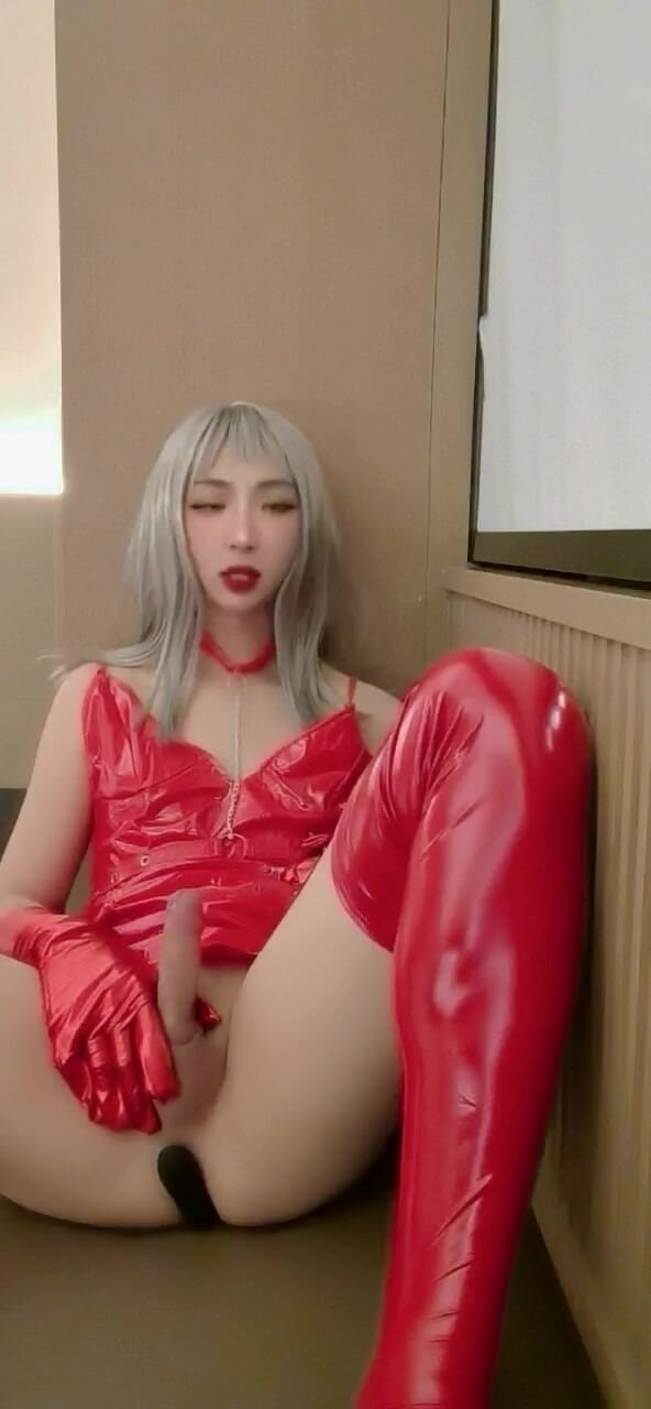 CD_XiXiouo: Nejsexy čínská Ladyboy Mastubating, vykouřili byste jí péro?