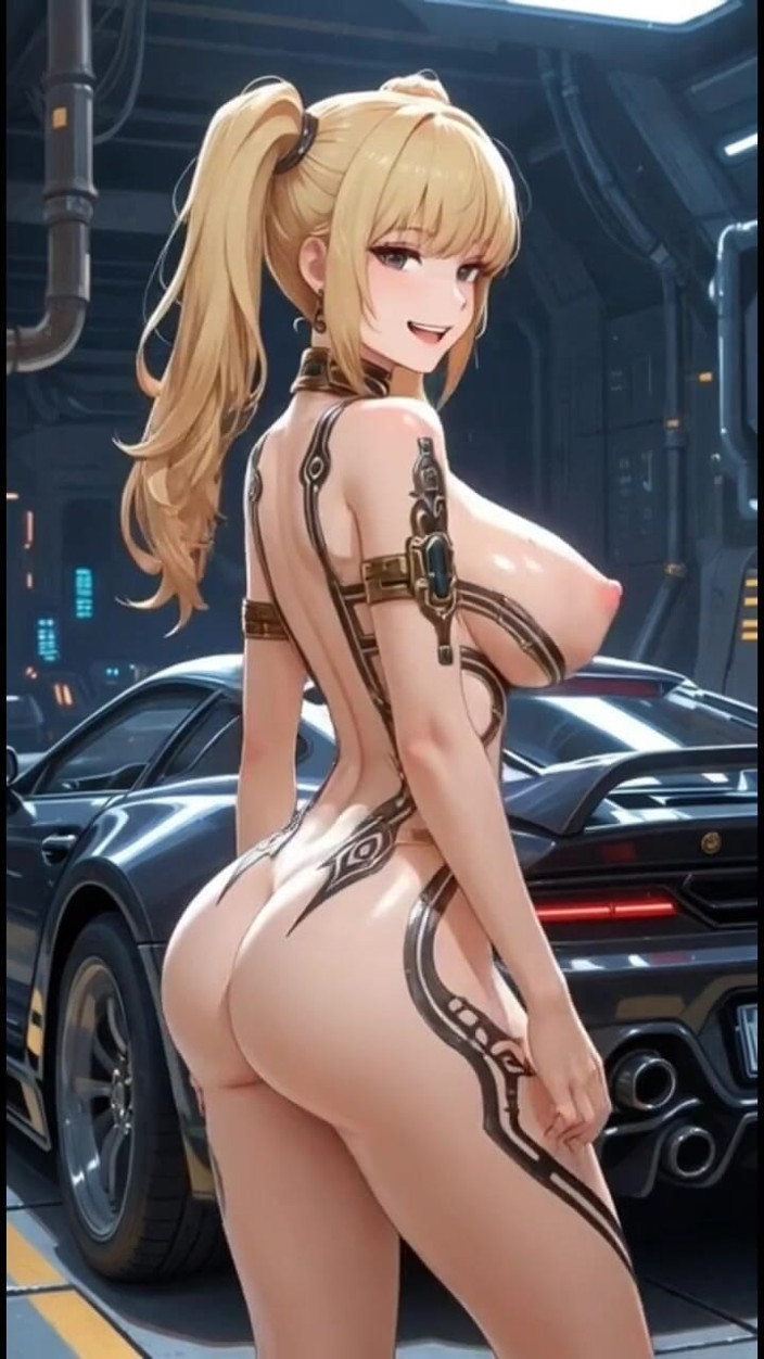 Hot girl dancing: 162. Blondă drăguță în garaj (ai Animation)