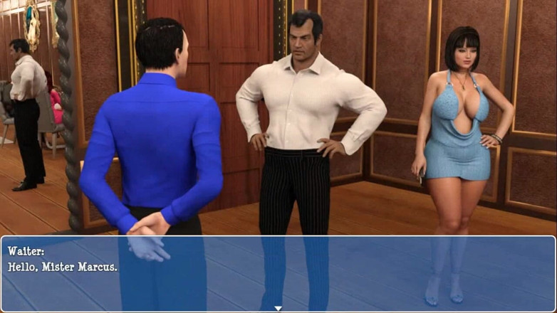 Dirty GamesXxX: Lily of the valley: housewife going on a business dinner