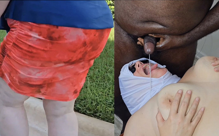 Big juicy ass booty clapper & jamdown: मोटी गांड वाली खूबसूरत विशालकाय सुन्दर महिला ने अजनबी को आश्वस्त किया कि उसका वीर्य पीना दंत चिकित्सक को देखने से बेहतर है