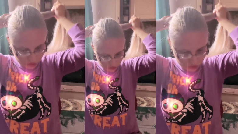 FinDom Goaldigger: Asmr - Perie de păr blondă lungă