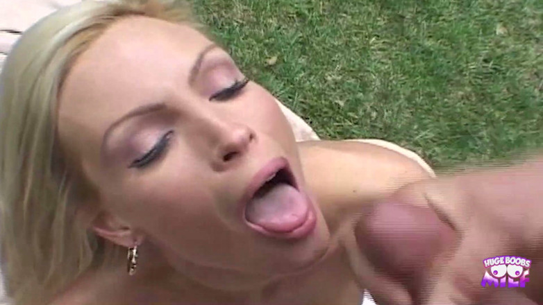 Huge Boobs MILF: Old &amp; Young Moist Couch Fun with Alyssa Dior and Her...