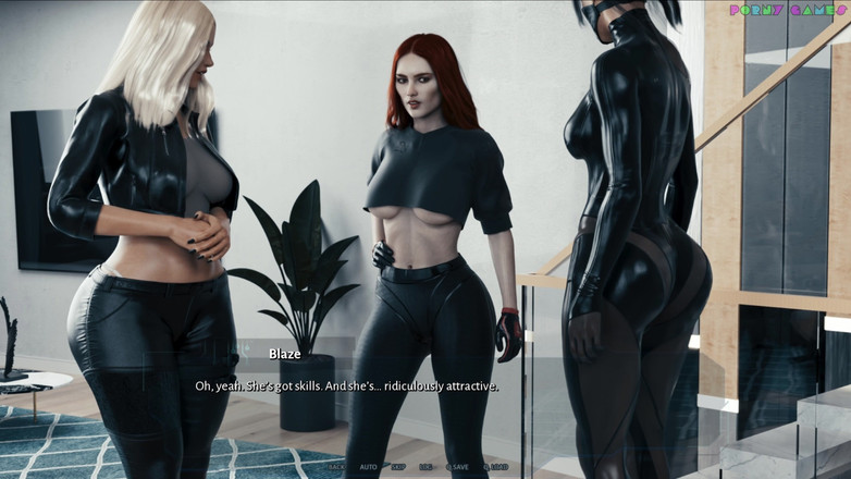 Porny Games: साइबरनेटिक प्रलोभन द्वारा 1 हजार - व्हारहाउस पर तीन लोगों की चुदाई 22