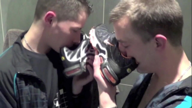 French twinks amator sextapes: Sex taśma z Fabienem i Timem Coslą