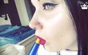 Goddess Misha Goldy: Sensual Hookah Smoking Compilation