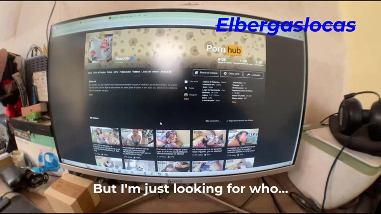 Elbergaslocas: Subscriber Realizes I'm a Porn Actress and Made Me Fuck...