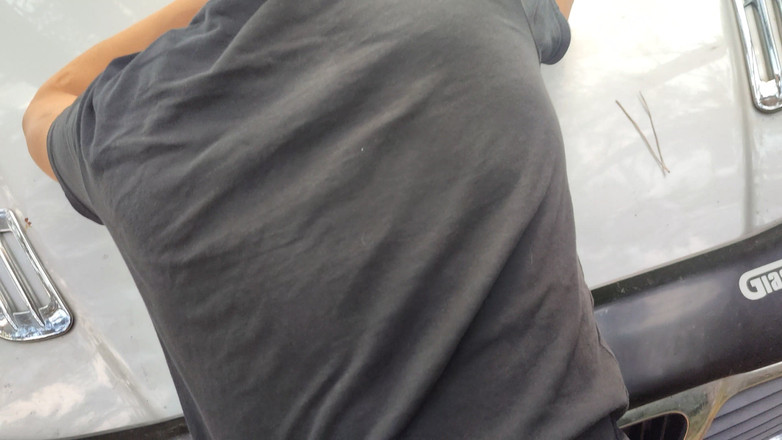 DirtyLubov: Scopata Vagina Accanto alla Macchina