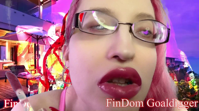 FinDom Goaldigger: LipGloss transformed you into iPhone