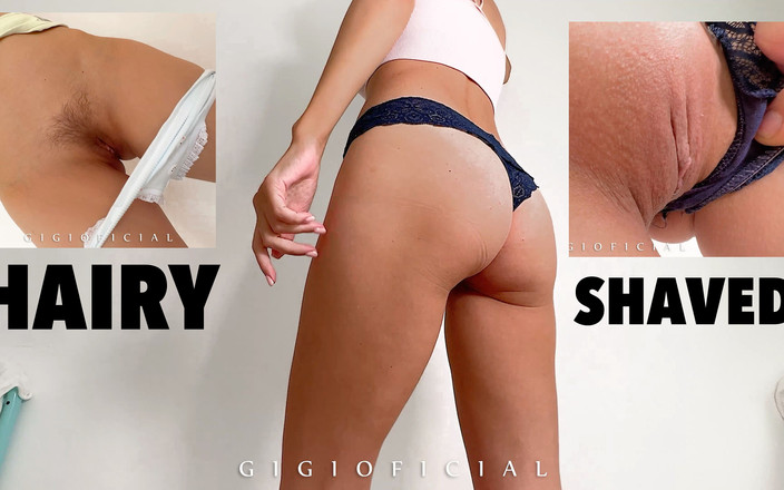 Gigi oficial: Šatna s chlupatou a oholenou kundičkou