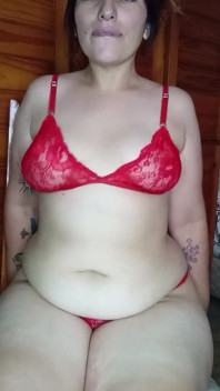 Playing with My Big Belly and My Boobs