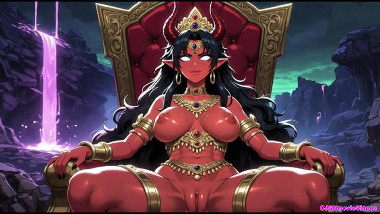 Hot girl dancing: Movie, Demon Magic Purple Cave Queen Movie, Ai Animation